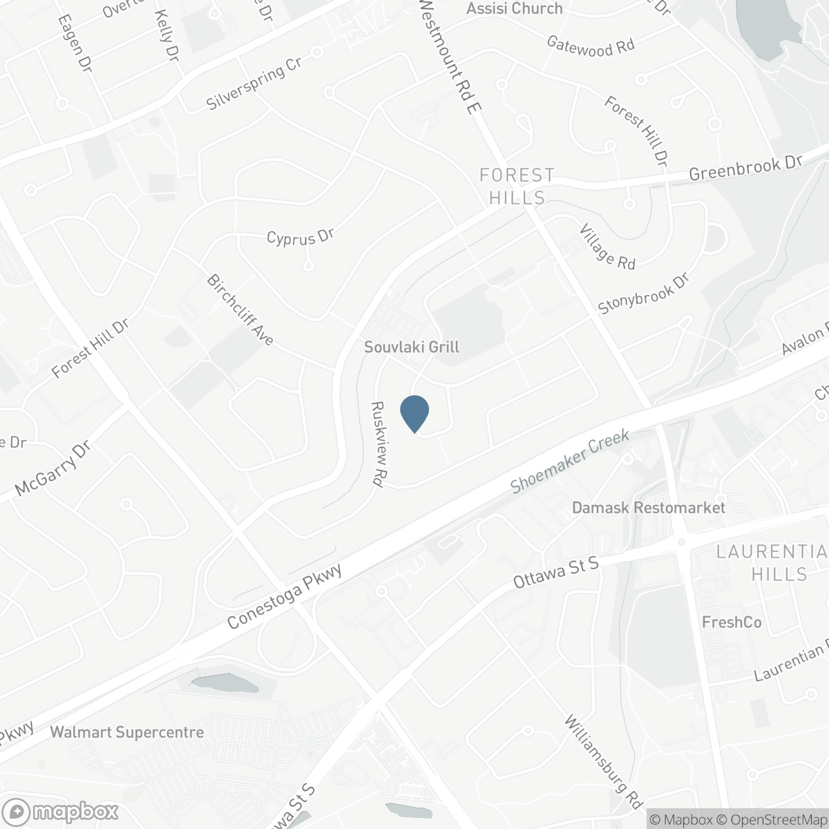 3D - 45 CEDAR HILL CRESCENT, Kitchener, Ontario N2E 0A2